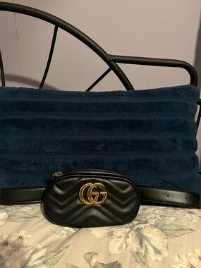 GG Style Quilted Belt Bag